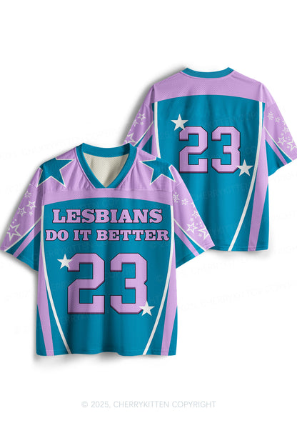 Custom Purple Lesbians Do It Better Pride Y2K Sport Jersey Shirts Cherrykitten