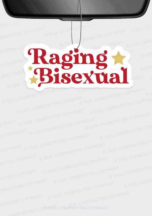 Raging Bisexual Stars Pride 1Pc Y2K Car Air Freshener Cherrykitten