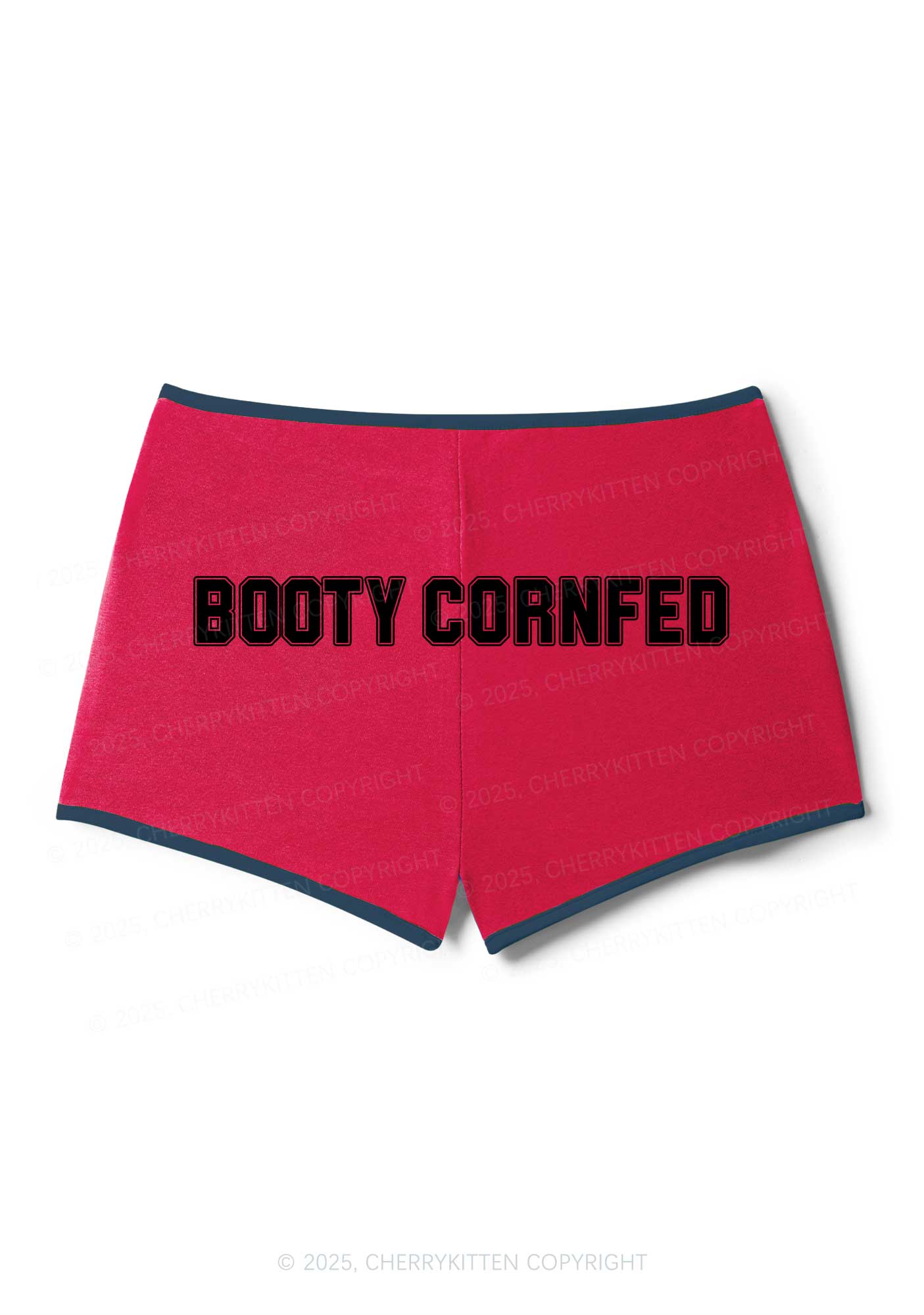 Booty Cornfed Y2K Booty Shorts Cherrykitten