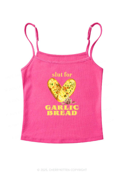 Slxt For Garlic Bread Y2K Spaghetti Strap Cami Cherrykitten