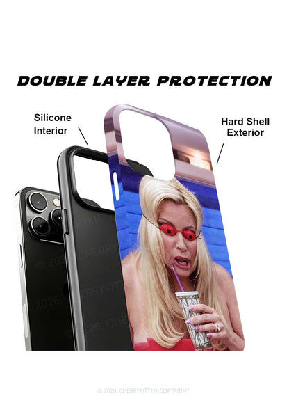 Red Eyeball Blonde Y2K Phone Case Cherrykitten