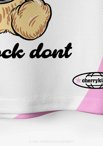 Strawberry Jams Bear Y2K Crop Sport Jersey Shirts Cherrykitten