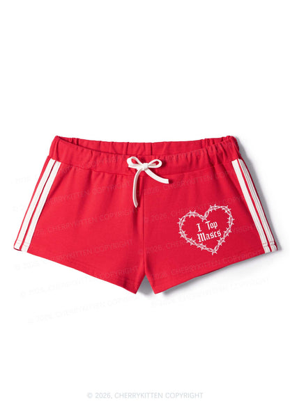 I Top Mascs Pride Y2K Drawstring Mini Shorts Cherrykitten