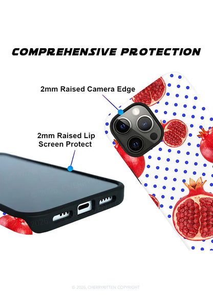 Red Pomegranate Y2K Phone Case Cherrykitten