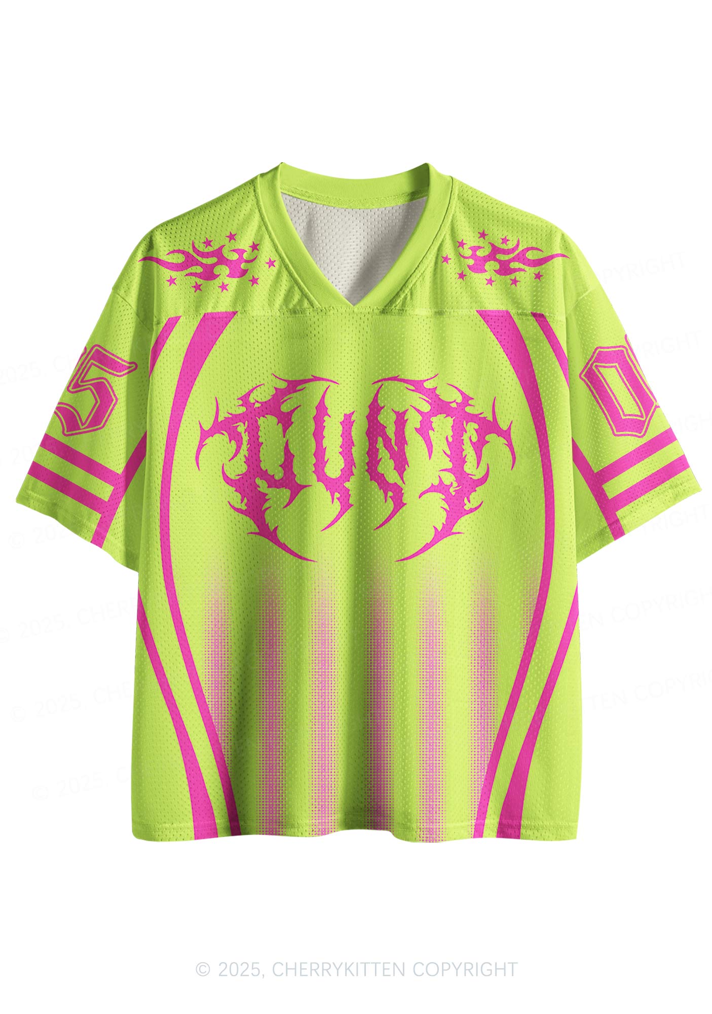 Custom Neon Pink Cxxt  Y2K Sport Jersey Shirts Cherrykitten