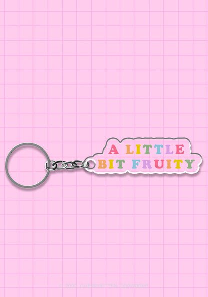 Bit Fruity Pride 1Pc Y2K Keychain Cherrykitten