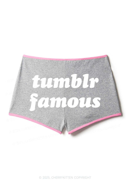 Tumxxr Famous Y2K Booty Shorts Cherrykitten