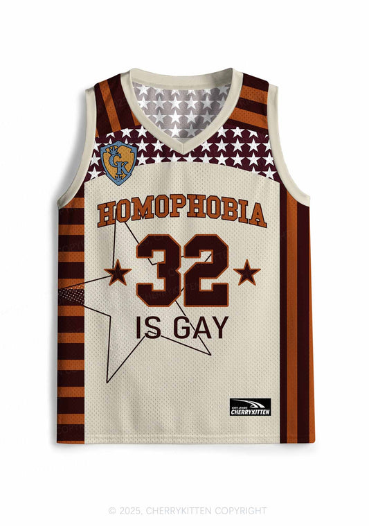 Custom Homophobia Gay Stars Pride Y2K Sport Jersey Tank Cherrykitten