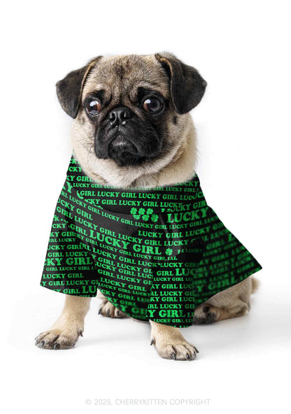 Lucky Girl Y2K Pet Shirts Cherrykitten