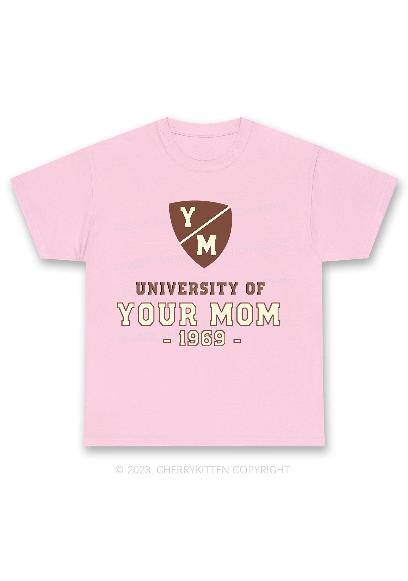 University Of Your Mom 1969 Chunky Shirt Cherrykitten
