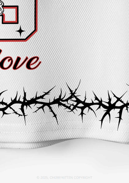 Custom Angel From Hell Y2K Crop Sport Jersey Shirts Cherrykitten