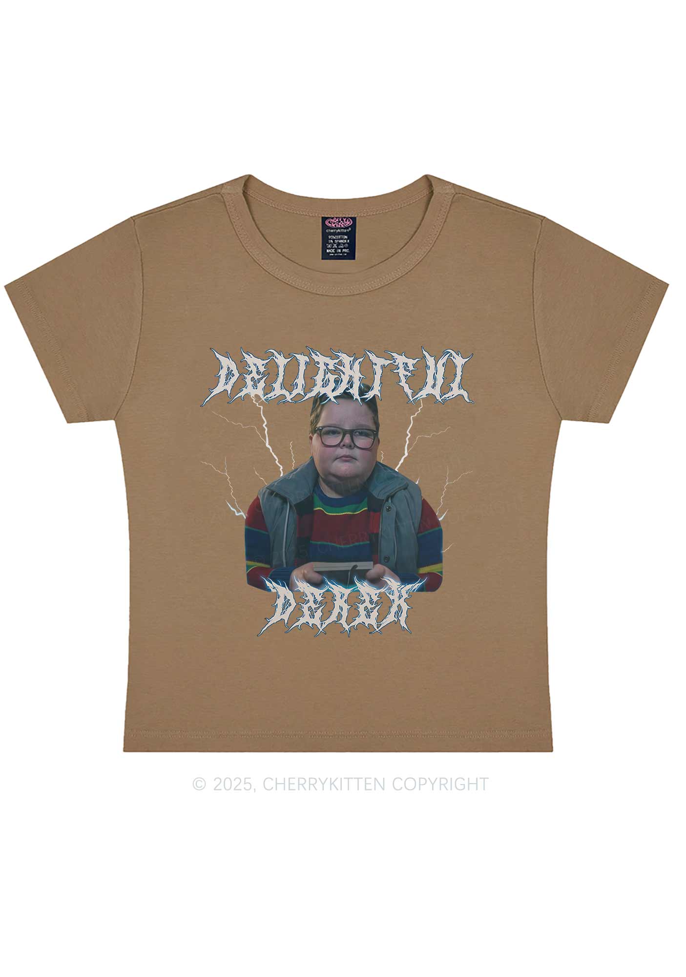 Delightful Boy Y2K Baby Tee Cherrykitten