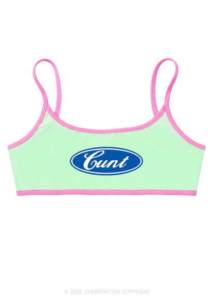 Oval Cxxt Y2K Super Crop Cami Cherrykitten