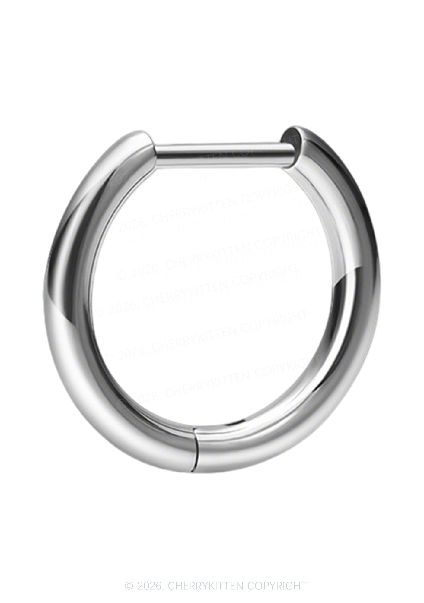 1pc Titanium Nose Ring Y2K Piercing Cherrykitten