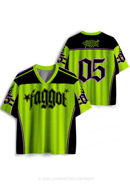 Custom Faggot Stars Pride Y2K Sport Jersey Shirts Cherrykitten