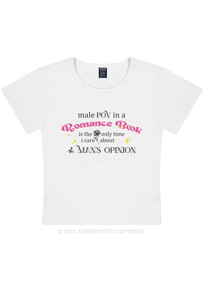 Curvy Romance Book Y2K Baby Tee Cherrykitten