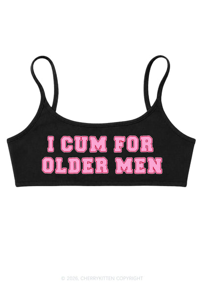 Cxm For Older Men Y2K Super Crop Cami Cherrykitten