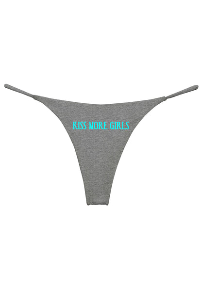 Kiss More Girls Pride Y2K Bikini String Thong Cherrykitten