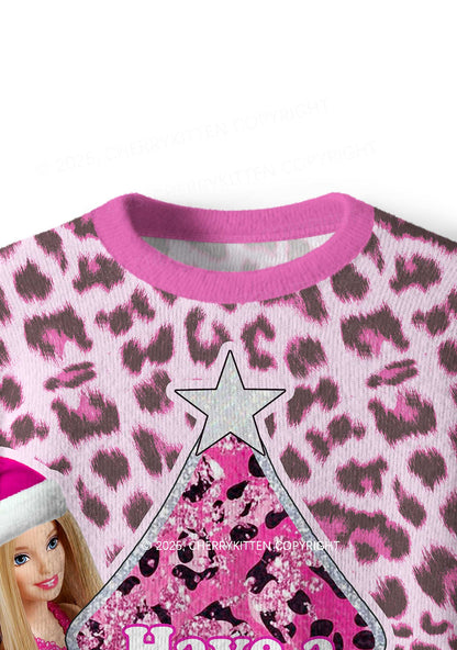 Bxxchin Y2K Christmas Knit Sweatshirt Cherrykitten