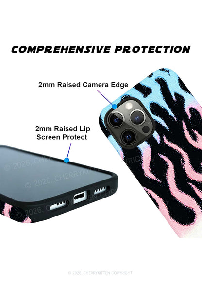 Trans Flame Pride Y2K Phone Case Cherrykitten