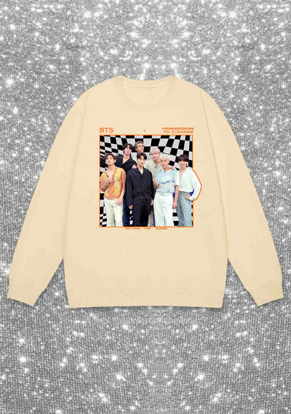 Bangtan Permision To Dance Kpop Y2K Sweatshirt Cherrykitten