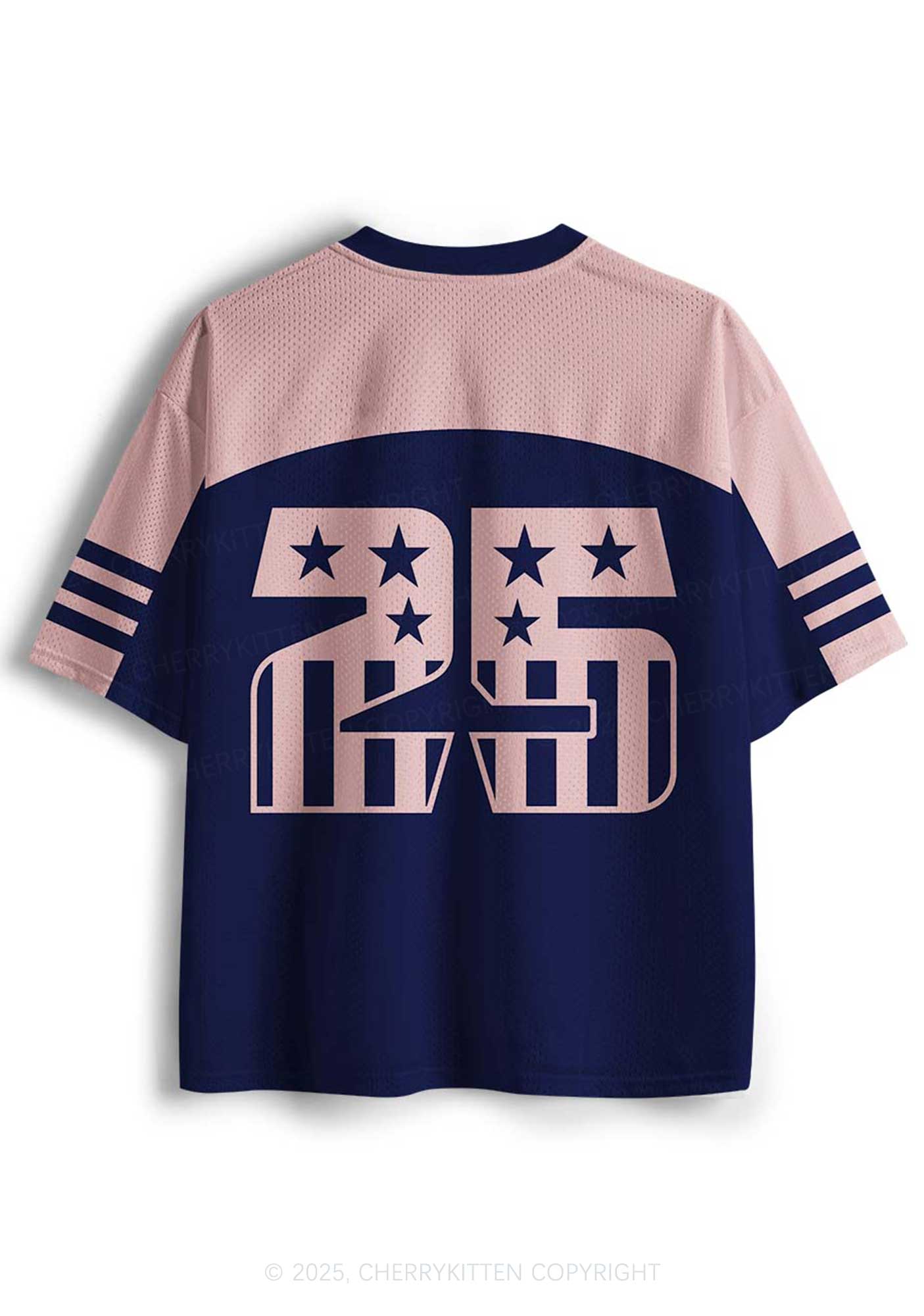 Custom Blue Make America Great Again Y2K Sport Jersey Shirts Cherrykitten