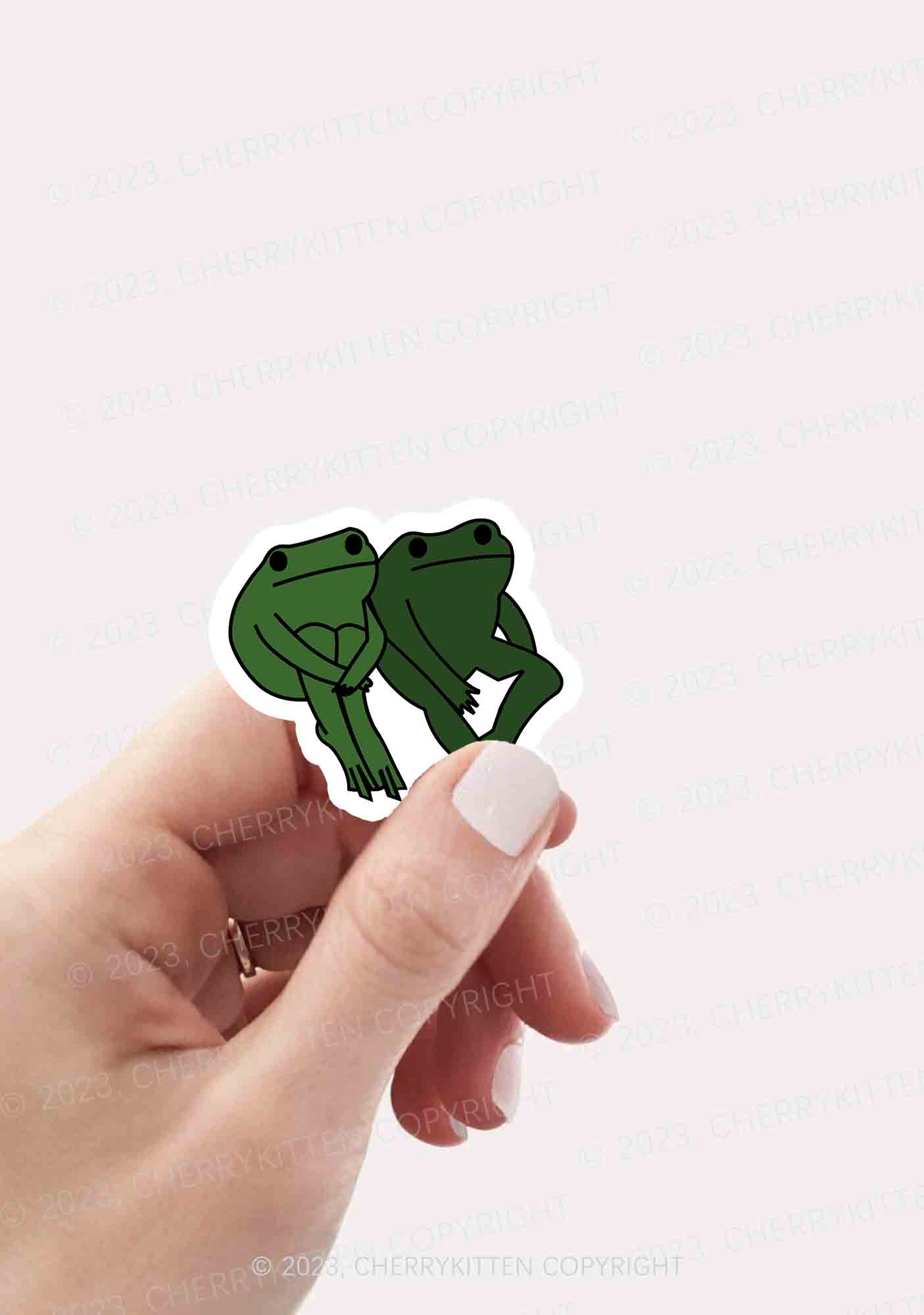 Frog Pepe 1Pc Y2K Sticker Cherrykitten