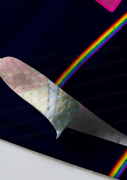 Princess Unicorn Rainbow Y2K Sport Jersey Shirts Cherrykitten