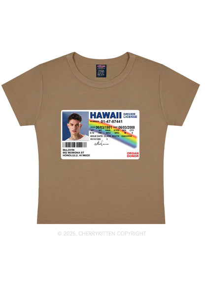 Custom MCL ID Y2K Baby Tee Cherrykitten