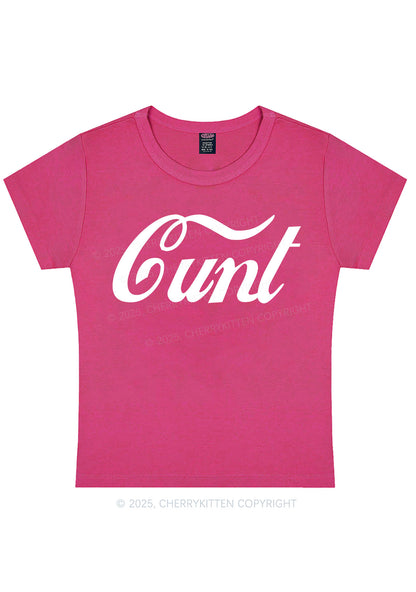 Curvy Special Cxxt Y2K Baby Tee Cherrykitten