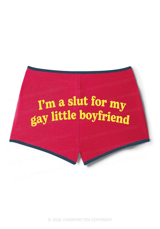 Slxt For My Gay BF Valentine's Day Y2K Booty Shorts Cherrykitten