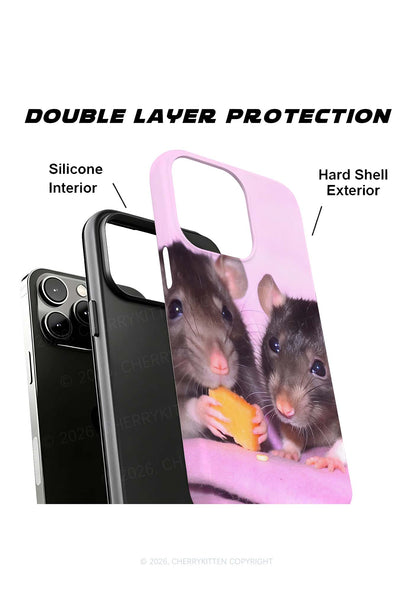 Cheese Rat Y2K Phone Case Cherrykitten