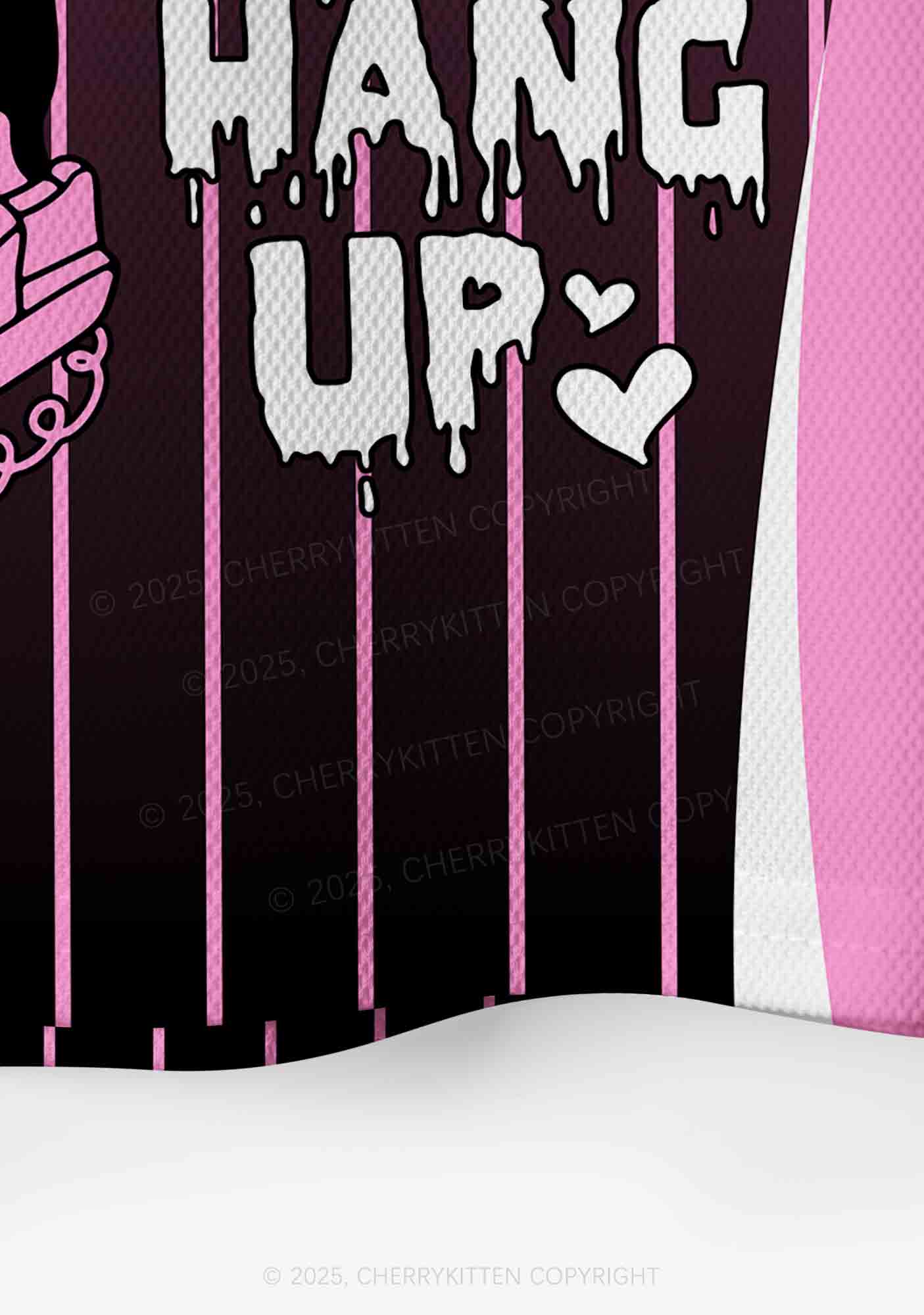 Custom Halloween No You Hang Up Y2K Crop Sport Jersey Shirts Cherrykitten