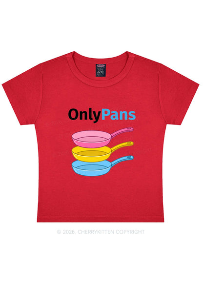 Only Pans Pride Y2K Baby Tee Cherrykitten
