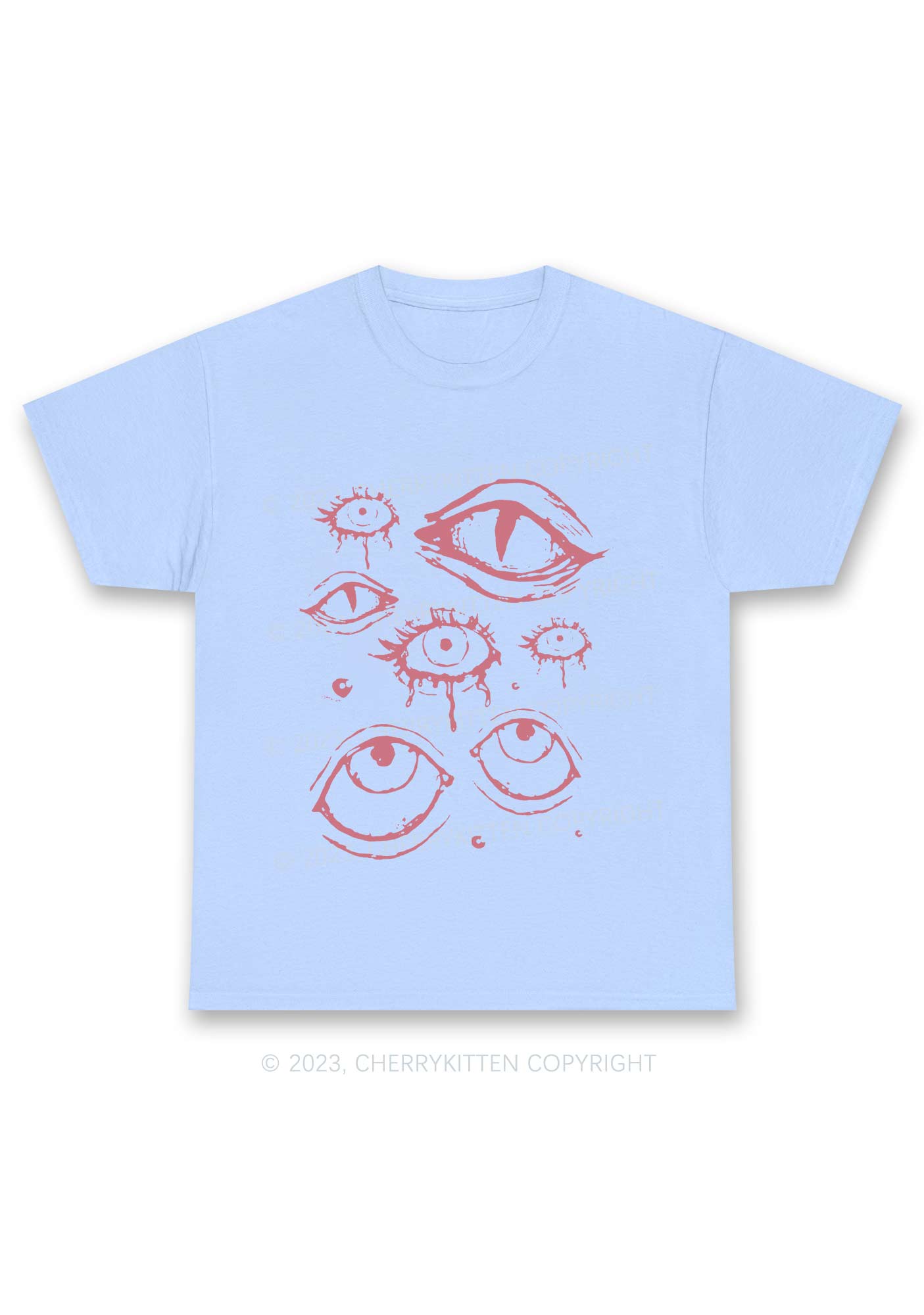The Eyes Chunky Shirt Cherrykitten