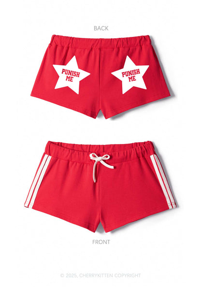 Punish Me Y2K Drawstring Mini Shorts Cherrykitten