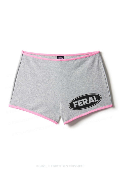 Feral Y2K Booty Shorts Cherrykitten