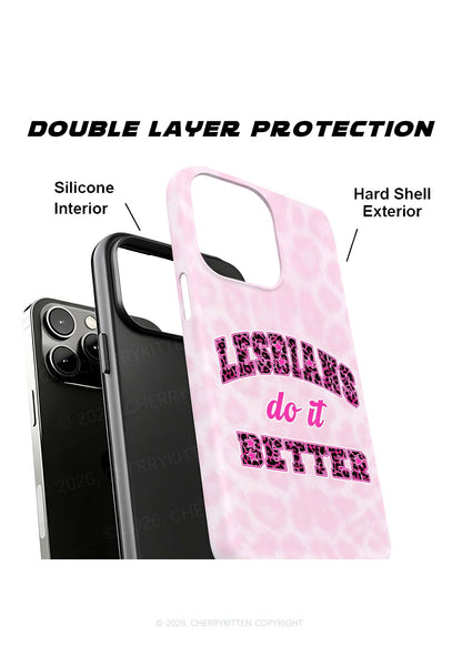 Lesbians Do It Better Pride Y2K Phone Case Cherrykitten