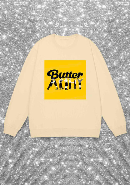 Butter Bangtan Boys Kpop Y2K Sweatshirt Cherrykitten