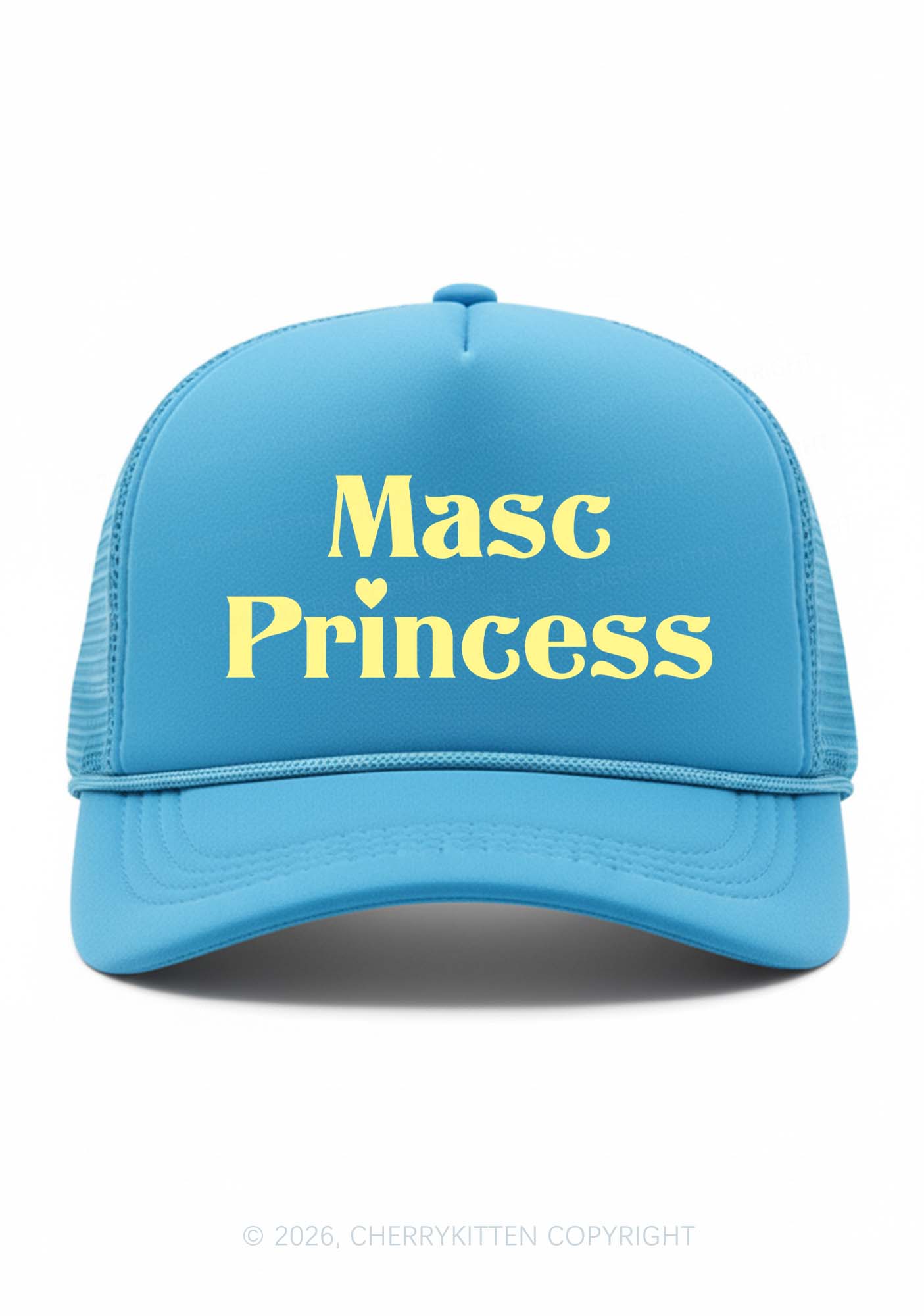 Masc Princess Pride Y2K Trucker Hat Cherrykitten