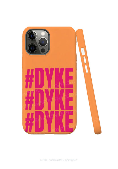 Orange Dyke Pride Y2K Phone Case Cherrykitten