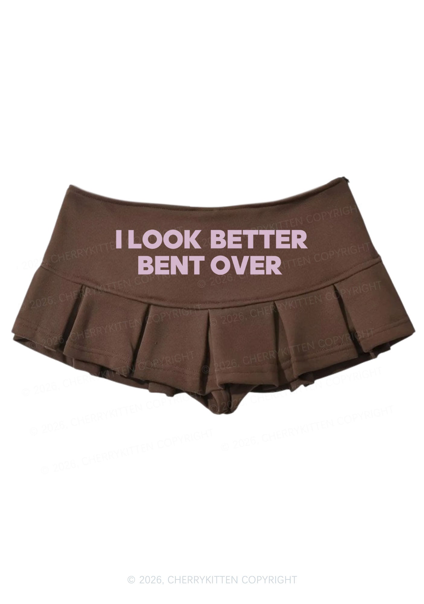 Look Better Bent Over Y2K Mini Pleated Skirts Cherrykitten