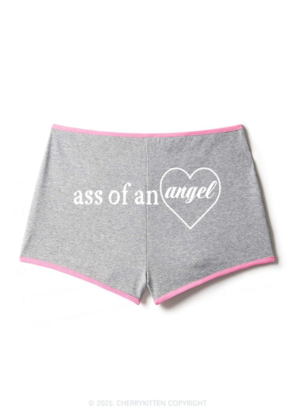 Axx Of An Angel Y2K Contrast Mini Shorts Cherrykitten