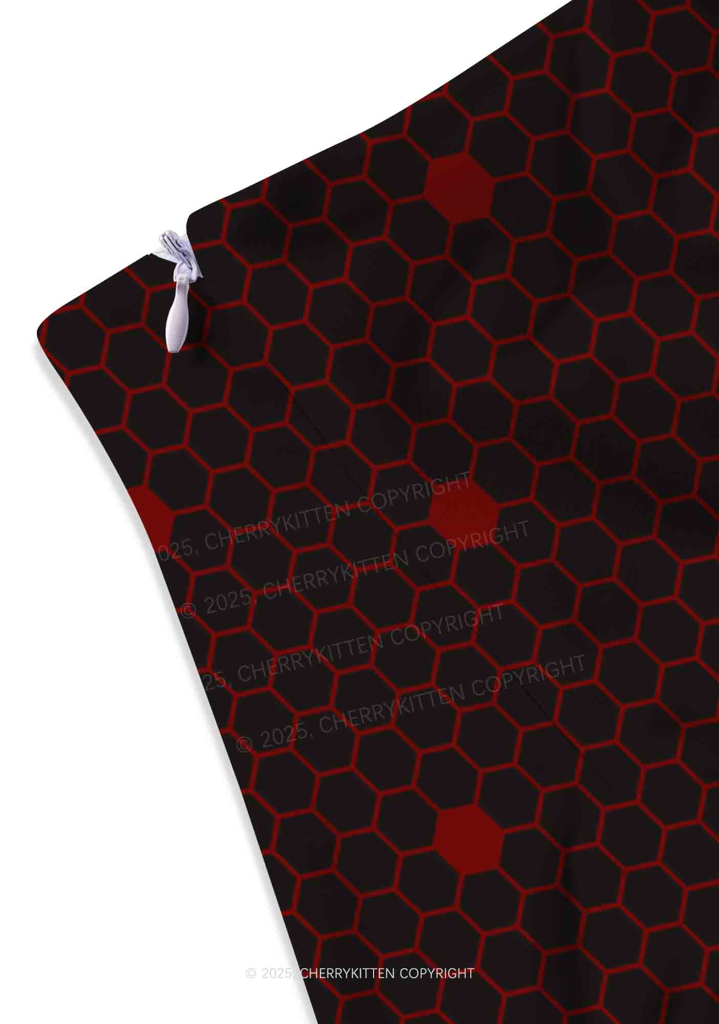 Bow Ties Y2K Print Mini Skirt Cherrykitten