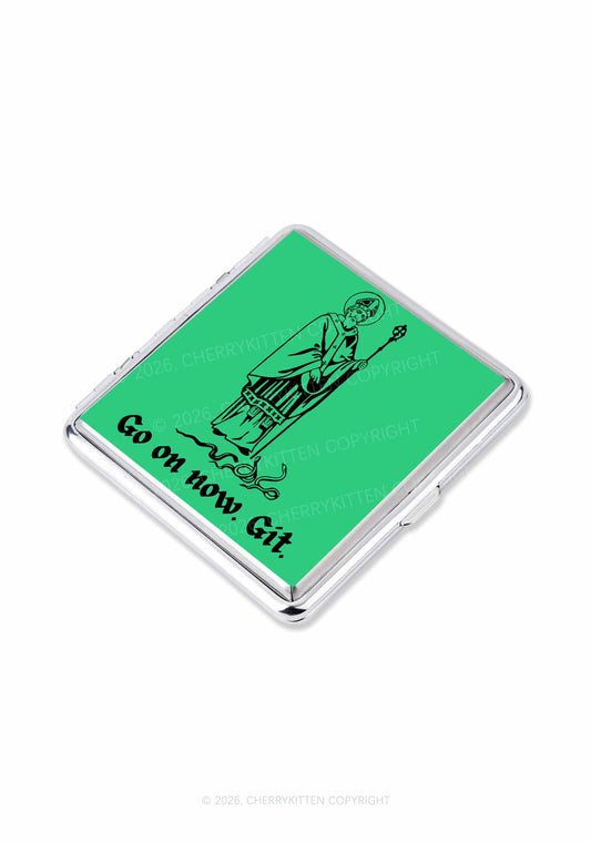 Go On Now Git St Patricks Y2K Cigarette Case Cherrykitten