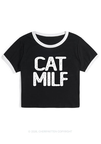 Cat Mxxf Y2K Ringer Tee Cherrykitten