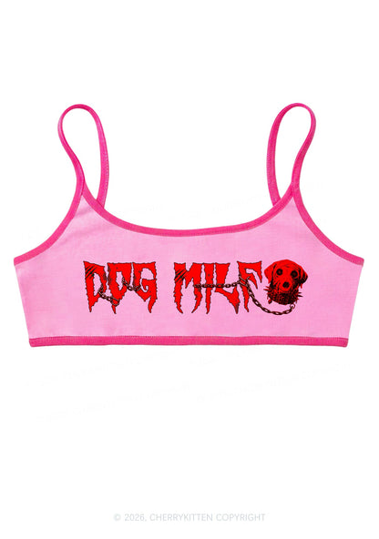 Halloween Bloody Chain Dog Mxxf Y2K Super Crop Cami Cherrykitten