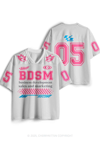 Custom Pink BDSM Y2K Sport Jersey Shirts Cherrykitten