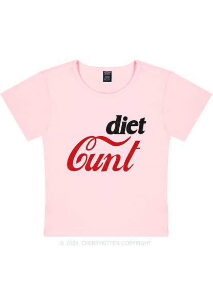 Diet Cxxt Y2K Baby Tee Cherrykitten