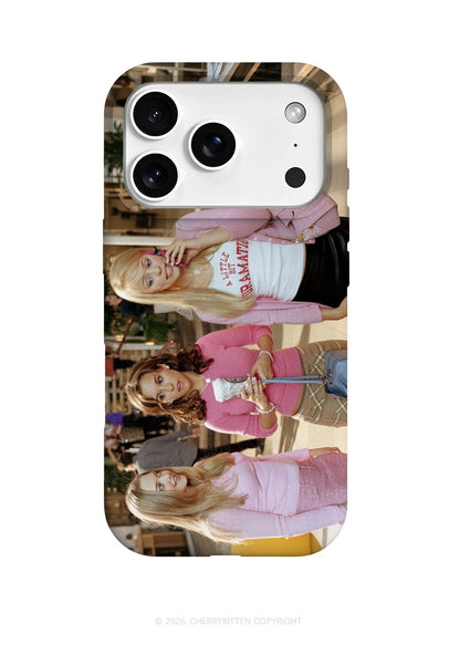 Pink Preppy Girls Y2K Phone Case Cherrykitten